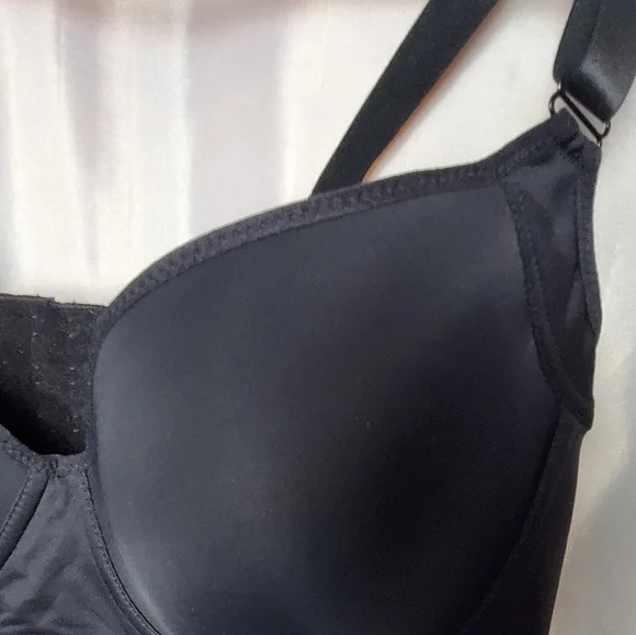 Woobilly plus size 40F Black underwire Bra NEW, NEVER WORN - Picture 2 of 9